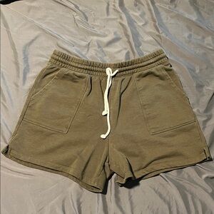 Sonoma Olive Green Sweat Shorts
